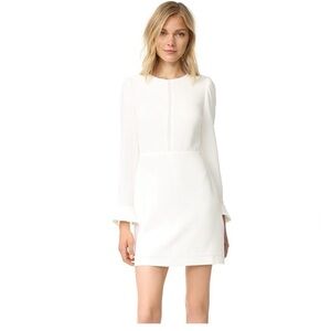 Club Monaco 🟣 EUC Size 00 Mareah Long Sleeved Sheath Dress